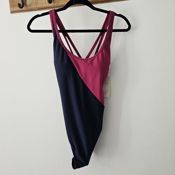 All In Motion Racerback One Piece Swimsuit - Picture 4 of 12